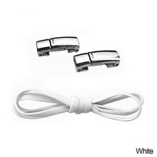 Load image into Gallery viewer, 6MM No Tie Shoe Laces Press Lock Shoelaces Magnetic Shoelace Without Ties Elastic Laces Sneaker Kids Adult Widened Flat Shoelace For Shoes