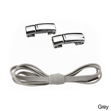 Load image into Gallery viewer, 6MM No Tie Shoe Laces Press Lock Shoelaces Magnetic Shoelace Without Ties Elastic Laces Sneaker Kids Adult Widened Flat Shoelace For Shoes