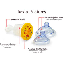 Load image into Gallery viewer, Portable Asphyxia Rescue Device First Aid Choking Device Choking Rescue Device Home CPR First Aid Kit For Adult And Children