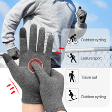 Load image into Gallery viewer, 1Pair Arthritis Gloves Rheumatoid Magnetic Therapy Glove Winter Gloves Thermal Touch Screen Thermal Windproof Warm Gloves