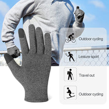 Load image into Gallery viewer, 1Pair Arthritis Gloves Rheumatoid Magnetic Therapy Glove Winter Gloves Thermal Touch Screen Thermal Windproof Warm Gloves