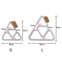 Load image into Gallery viewer, Outdoor Tactical Gloves Climbing Rope Anti-lost Camping Hanging Buckle Triangle Hanger Hook Work Gloves Safety Clip