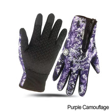 Load image into Gallery viewer, Outdoor Waterproof Gloves Winter Touch Screen Ski Gloves Men's and women's Wind-proof Cycling Gloves