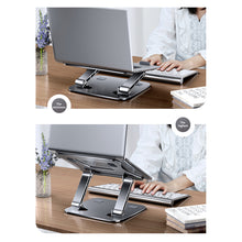 Load image into Gallery viewer, Laptop Stand Adjustable Aluminum Alloy Notebook Tablet Stand Up to 17 Inch Laptop Portable Fold Holder Cooling Bracket Support
