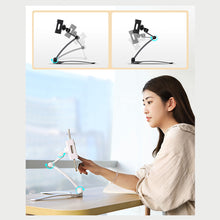 Load image into Gallery viewer, Multifunctional Desktop Aluminum Alloy Mobile Phone Tablet Bracket Chase Drama Brush Video Online Class Universal Lazy Wall Bracket