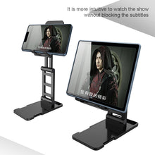 Load image into Gallery viewer, Portable Foldable Desktop Lazy Live Broadcast Chasing Drama Online Class Learning Can Put Wireless Charging Mobile Phone Bracket Stable And Not Shaking