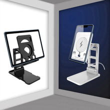 Load image into Gallery viewer, Portable Foldable Desktop Lazy Live Broadcast Chasing Drama Online Class Learning Can Put Wireless Charging Mobile Phone Bracket Stable And Not Shaking