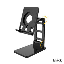 Load image into Gallery viewer, Portable Foldable Desktop Lazy Live Broadcast Chasing Drama Online Class Learning Can Put Wireless Charging Mobile Phone Bracket Stable And Not Shaking