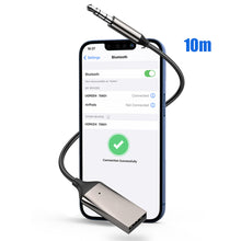 Load image into Gallery viewer, Bluetooth Aux Adapter Wireless Car Bluetooth Receiver USB to 3.5mm Jack Audio Music Mic Handsfree Adapter for Car Speaker