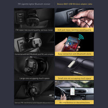 Load image into Gallery viewer, Aux Bluetooth Adapter Dongle Cable For Car 3.5mm Jack Aux Bluetooth 5.0 4.2 4.0 Receiver Speaker Audio Music Receiver