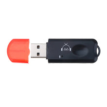 Load image into Gallery viewer, Wireless USB Bluetooth V2.1 Receiver Adapter Dongle with Mic Stereo Audio Music Handfrees For Car Kit Home Speaker