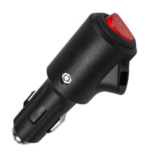 Load image into Gallery viewer, 15A 12V/24V Car Cigarette Lighter Plug Socket Converter Accessories With LED Indicator Light & Switch