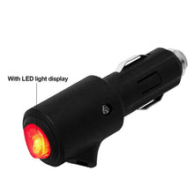 Load image into Gallery viewer, 15A 12V/24V Car Cigarette Lighter Plug Socket Converter Accessories With LED Indicator Light & Switch