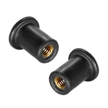Load image into Gallery viewer, 10Pcs M4/M5 Motorcycle Windshield Rubber Nuts Bolts Screws Modified Fasteners For Kayaking Rubber Well ATV