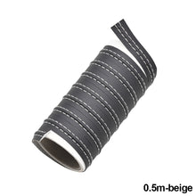 Load image into Gallery viewer, 50cm/2m/4m DIY Car Self-adhesive Decorative Line Flexible Interior Molding Decorative Strip Auto Parts Braided Strip Dashboard Sticker