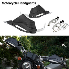 Load image into Gallery viewer, Carbon Fibre Pair Motorcycle Hand Handlebar Handle Bar Guards Handguard For Motocross Dirt Bike Pit Bike Hand Guard