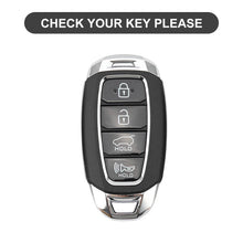 Load image into Gallery viewer, TPU Car Key Fob Case Key Fob Cover for Hyundai i30 Ix35 KONA Encino Solaris Azera Grandeur Ig Accent Santa Fe Palisade Keyless