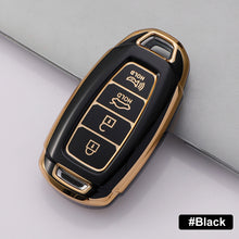 Load image into Gallery viewer, TPU Car Key Fob Case Key Fob Cover for Hyundai i30 Ix35 KONA Encino Solaris Azera Grandeur Ig Accent Santa Fe Palisade Keyless