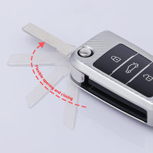 Load image into Gallery viewer, For VW Volkswagen Golf 7 MK7 Tiguan MK2 For SEAT Ateca Leon FR 2 Ibiza For Skoda Octavia A7 Tpu Carbon Filber Car Key Case Cover