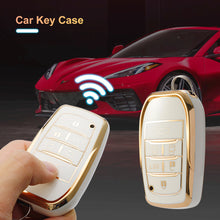 Load image into Gallery viewer, 6 Button Car Key Case For Toyota Alphard PREVIA Voxy Noah Esquire Vellfire Harrier Shell Fob Holder Car Key Cover Key Shell
