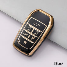 Load image into Gallery viewer, 6 Button Car Key Case For Toyota Alphard PREVIA Voxy Noah Esquire Vellfire Harrier Shell Fob Holder Car Key Cover Key Shell