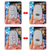 Load image into Gallery viewer, TPU Car Key Case Shell For Hyundai Santa Fe Sport Ix45 Equus Centennial Genesis G80 Grandeur Azera 2013-2016 Keyless Accessories