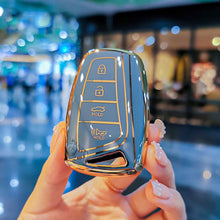 Load image into Gallery viewer, TPU Car Key Case Shell For Hyundai Santa Fe Sport Ix45 Equus Centennial Genesis G80 Grandeur Azera 2013-2016 Keyless Accessories