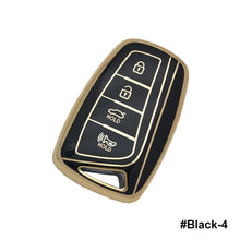 Load image into Gallery viewer, TPU Car Key Case Shell For Hyundai Santa Fe Sport Ix45 Equus Centennial Genesis G80 Grandeur Azera 2013-2016 Keyless Accessories