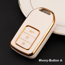 Load image into Gallery viewer, TPU Car Remote Key Case Cover Protector Shell Fob For Honda CRV CR-V Fit Civic Accord HR-V HRV City Odyssey XR-V Accessories
