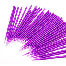 Load image into Gallery viewer, 100pcs Mini Head Car Brushes Paint Touch-up Up Paint Micro Brush Tips Auto Brush Car Parts Head Mini Spray Car Applicator Stick