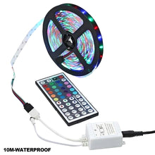 Load image into Gallery viewer, 60led/m LED Strip Light 3528SMD TV Backlight IR 44 Key Remote Control Wall Flexible Background Light Led Lighting RGB Tape Party Decoration Light String