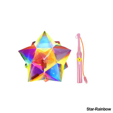 Load image into Gallery viewer, DIY Handheld Lantern Lamp Kids Holiday Christmas LED Light Laser Effect Night Light Children Girl Birthday Party Gifts Home Decoration Lantern Lamp Props