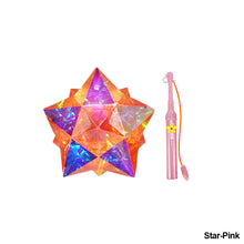 Load image into Gallery viewer, DIY Handheld Lantern Lamp Kids Holiday Christmas LED Light Laser Effect Night Light Children Girl Birthday Party Gifts Home Decoration Lantern Lamp Props