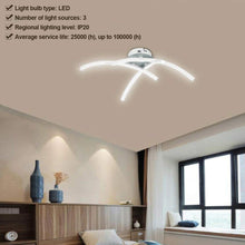 Load image into Gallery viewer, Modern Cross Shape LED Ceiling Lights Home Decoration Ceiling Lamp Living Room Dining Room Bedroom Children's Room Chandelier