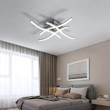 Load image into Gallery viewer, Modern Cross Shape LED Ceiling Lights Home Decoration Ceiling Lamp Living Room Dining Room Bedroom Children's Room Chandelier