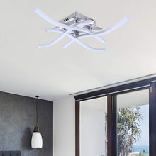 Load image into Gallery viewer, Modern Cross Shape LED Ceiling Lights Home Decoration Ceiling Lamp Living Room Dining Room Bedroom Children's Room Chandelier