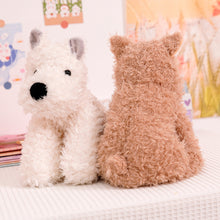 Load image into Gallery viewer, Adorable West Highland White Terrier Dog Plushie Soft Puppy Plush Toy Stuffed Lifelike Animals Baby Appease Sleep Doll