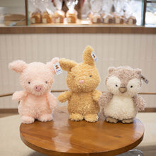 Load image into Gallery viewer, Cute Fluffy Plush Toys Stuffed Cartoon Animals Baby Appease Toy Plushies Bunny Chick Sheep Pig Owl Bear Fox Home Decor Gift Doll for Children Kids