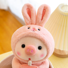Load image into Gallery viewer, 1pc 25cm Pink Pig Plush Toy Cosplay Unciorn Frog Tiger Bunny Cuddly Plushie Baby Appease Doll Birthday Gift Home Decor for Children Kids