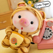 Load image into Gallery viewer, 1pc 25cm Pink Pig Plush Toy Cosplay Unciorn Frog Tiger Bunny Cuddly Plushie Baby Appease Doll Birthday Gift Home Decor for Children Kids