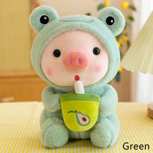 Load image into Gallery viewer, 1pc 25cm Pink Pig Plush Toy Cosplay Unciorn Frog Tiger Bunny Cuddly Plushie Baby Appease Doll Birthday Gift Home Decor for Children Kids