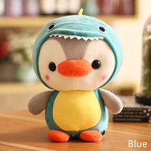 Load image into Gallery viewer, 1pc 25cm Penguin Plush Toy Cosplay Unciorn Frog Shark Bee Cuddly Plushie Baby Appease Doll Birthday Gift Home Decor for Children Kids