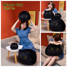 Load image into Gallery viewer, 8/30/40cm Kawaii Black Cat Plush Toys Stuffed Cartoon Animals Cute Pillow Cuddly Plushie Gifts for Home Decor Boys Girls Children Friends Kids