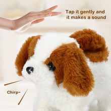 Load image into Gallery viewer, Electric Walking Barking Dog Cute Smart Puppy Robot Dog Toddler Toy with Battery Control Kawaii Electronic Plush Toys Halloween Birthday Gift