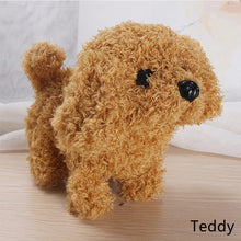 Load image into Gallery viewer, Electric Walking Barking Dog Cute Smart Puppy Robot Dog Toddler Toy with Battery Control Kawaii Electronic Plush Toys Halloween Birthday Gift