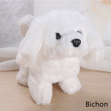 Load image into Gallery viewer, Electric Walking Barking Dog Cute Smart Puppy Robot Dog Toddler Toy with Battery Control Kawaii Electronic Plush Toys Halloween Birthday Gift