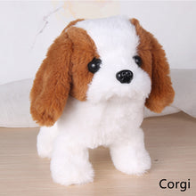 Load image into Gallery viewer, Electric Walking Barking Dog Cute Smart Puppy Robot Dog Toddler Toy with Battery Control Kawaii Electronic Plush Toys Halloween Birthday Gift
