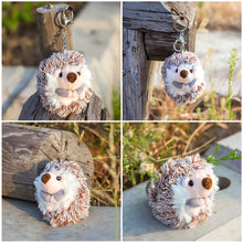Load image into Gallery viewer, Cow Stuffed Plush Doll Keychain Cute Animals Toys Pendant Keyring Exquisite Bag Decoration for Baby Kids Children Birthday Gift