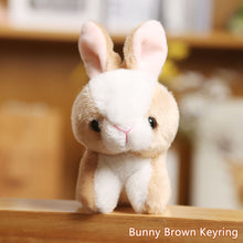 Load image into Gallery viewer, Cow Stuffed Plush Doll Keychain Cute Animals Toys Pendant Keyring Exquisite Bag Decoration for Baby Kids Children Birthday Gift