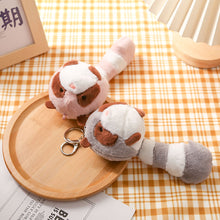 Load image into Gallery viewer, Cow Stuffed Plush Doll Keychain Cute Animals Toys Pendant Keyring Exquisite Bag Decoration for Baby Kids Children Birthday Gift
